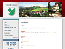 Tablet Screenshot of brezina-tisnovsko.cz